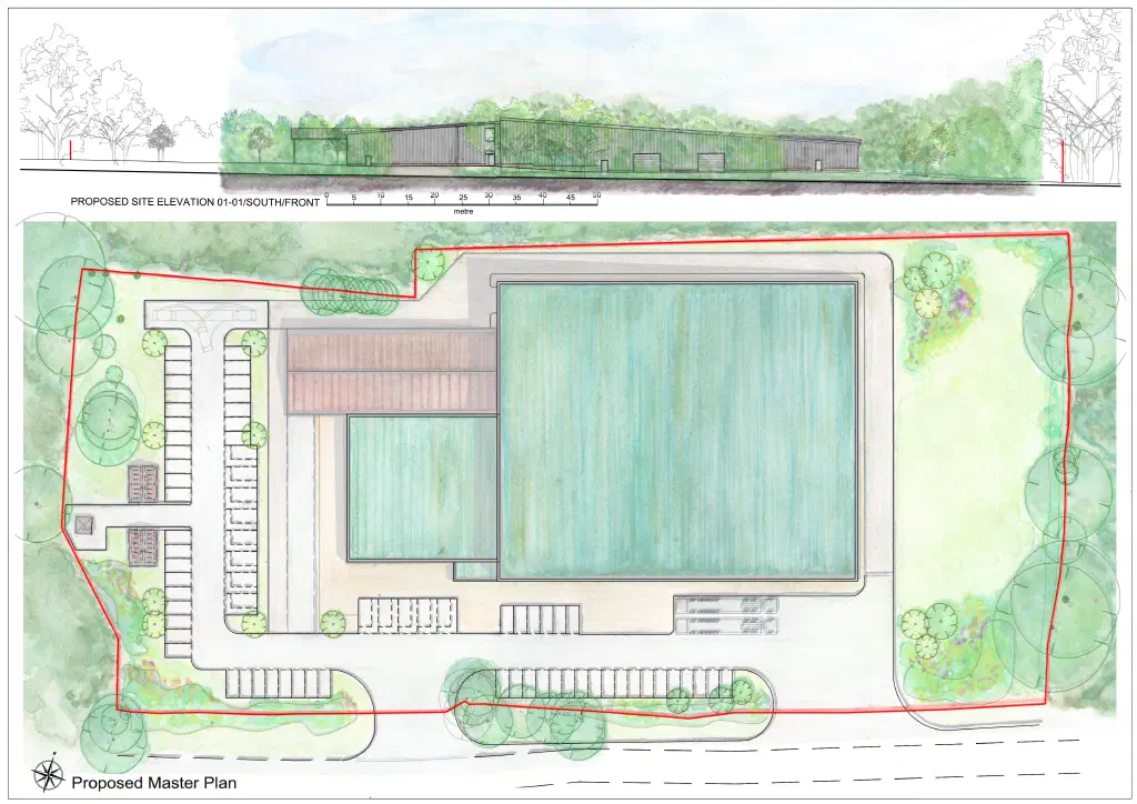 Proposed masterplan