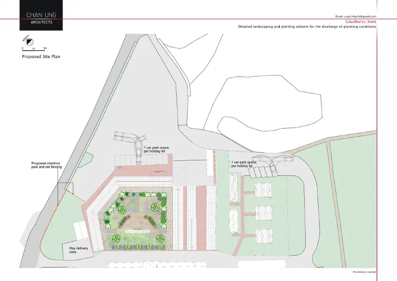 Proposed site plan